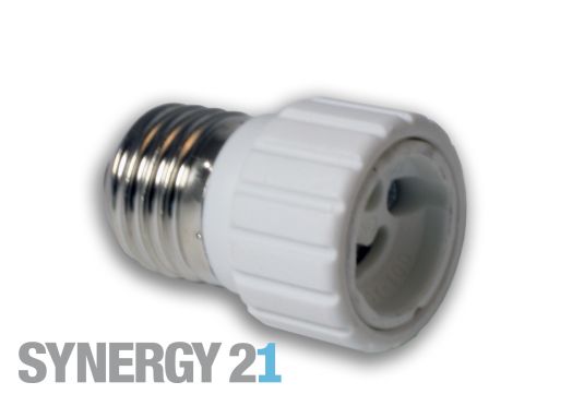 Synergy 21 LED Adapter für LED-Leuchtmittel E27->GU10 Synergy 21 LED Adapter für LED-Leuchtmittel E27->GU10
