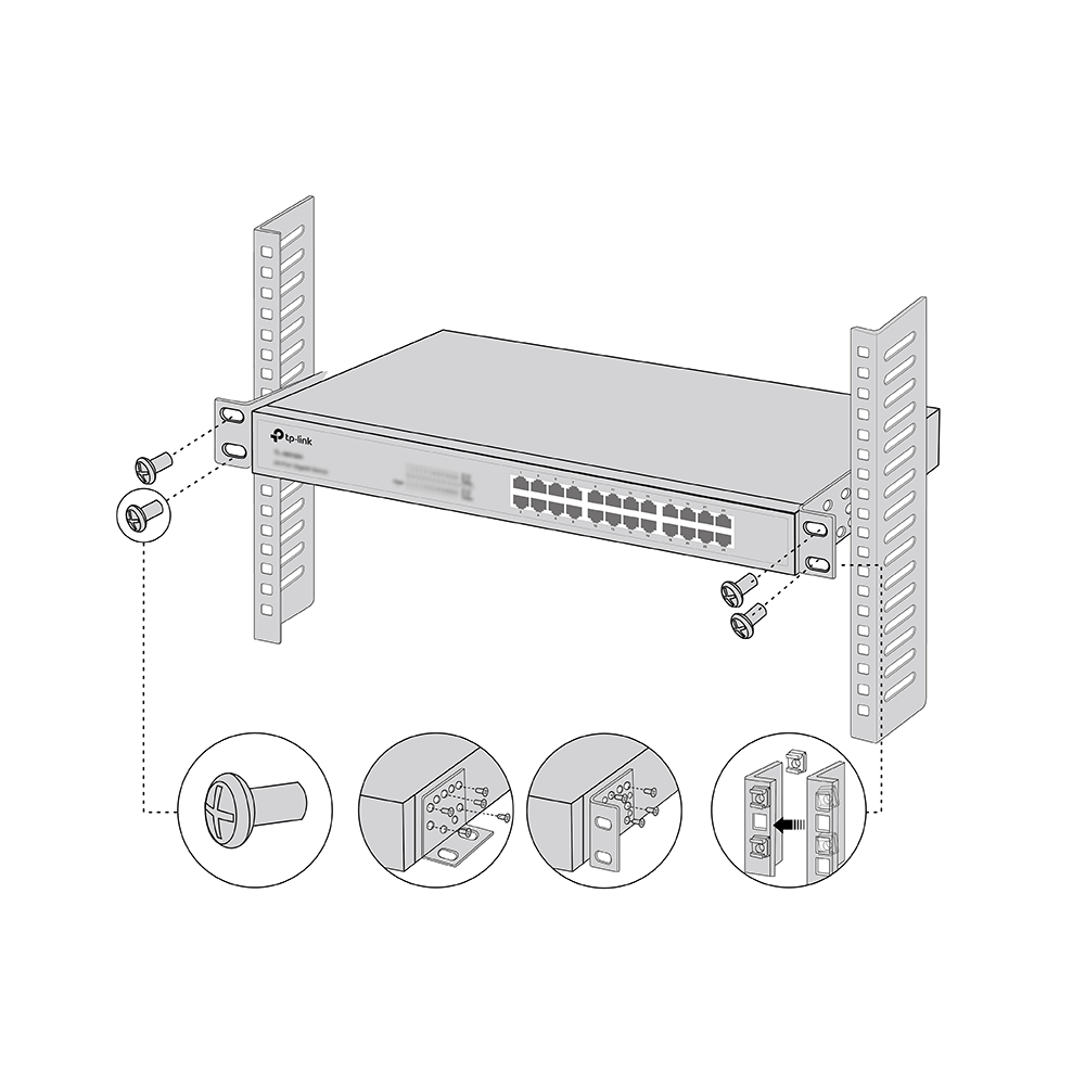 TP-Link - RackMount Kit-19