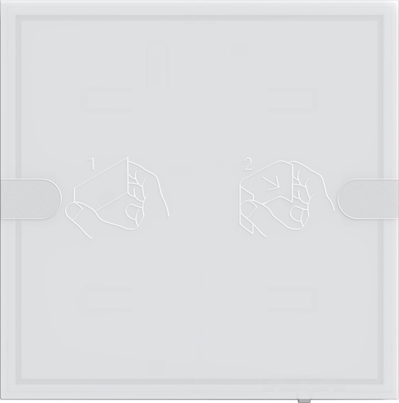 Gira Tastsens.4 24 V 1f TS4 Weiß