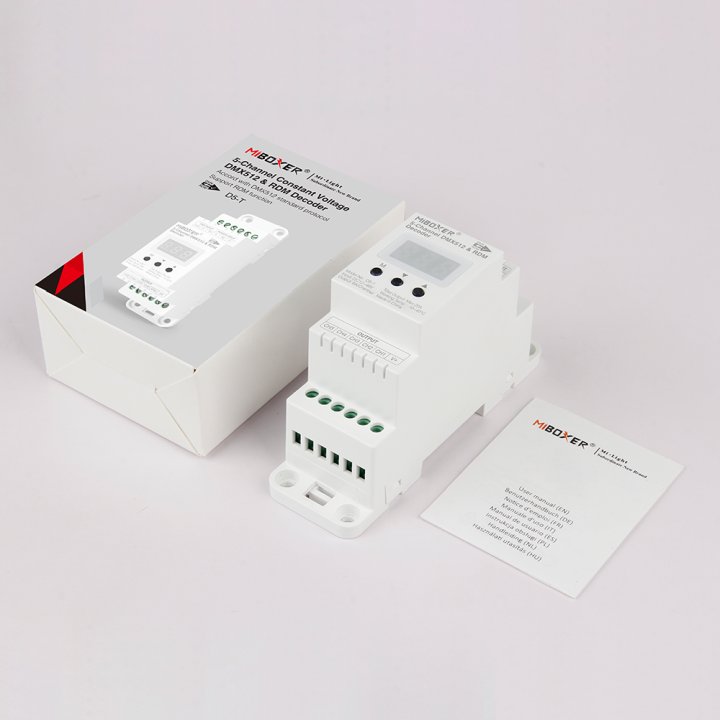MiBoxer D5-T LED Controller DMX 5-Kanal für DIN-Schiene