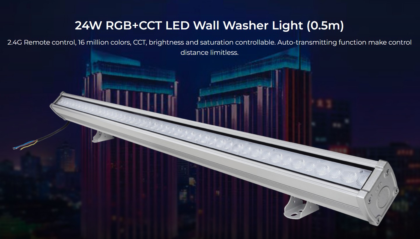 MiBoxer RL3-24 RGB+CCT LED Wall Washer 24W 1600lm IP66