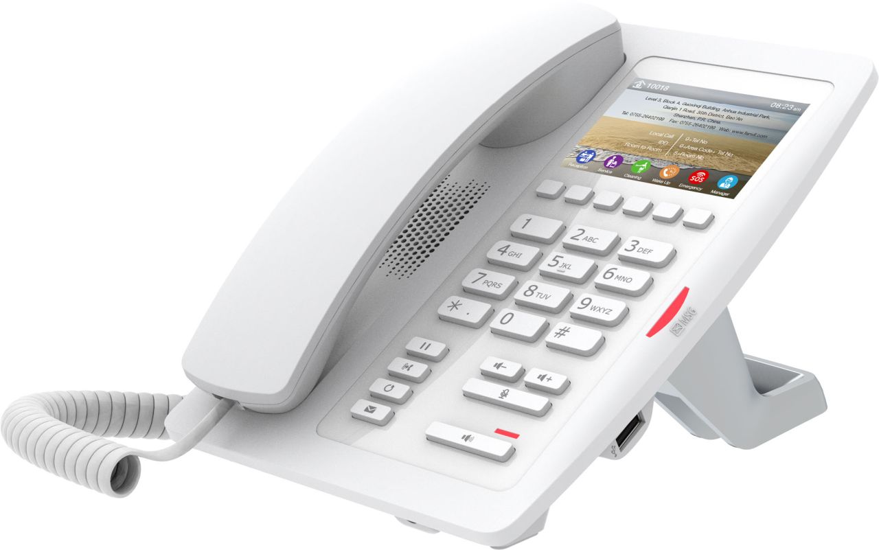 Fanvil H5-White, H5 White High-end hotel phone / SIP