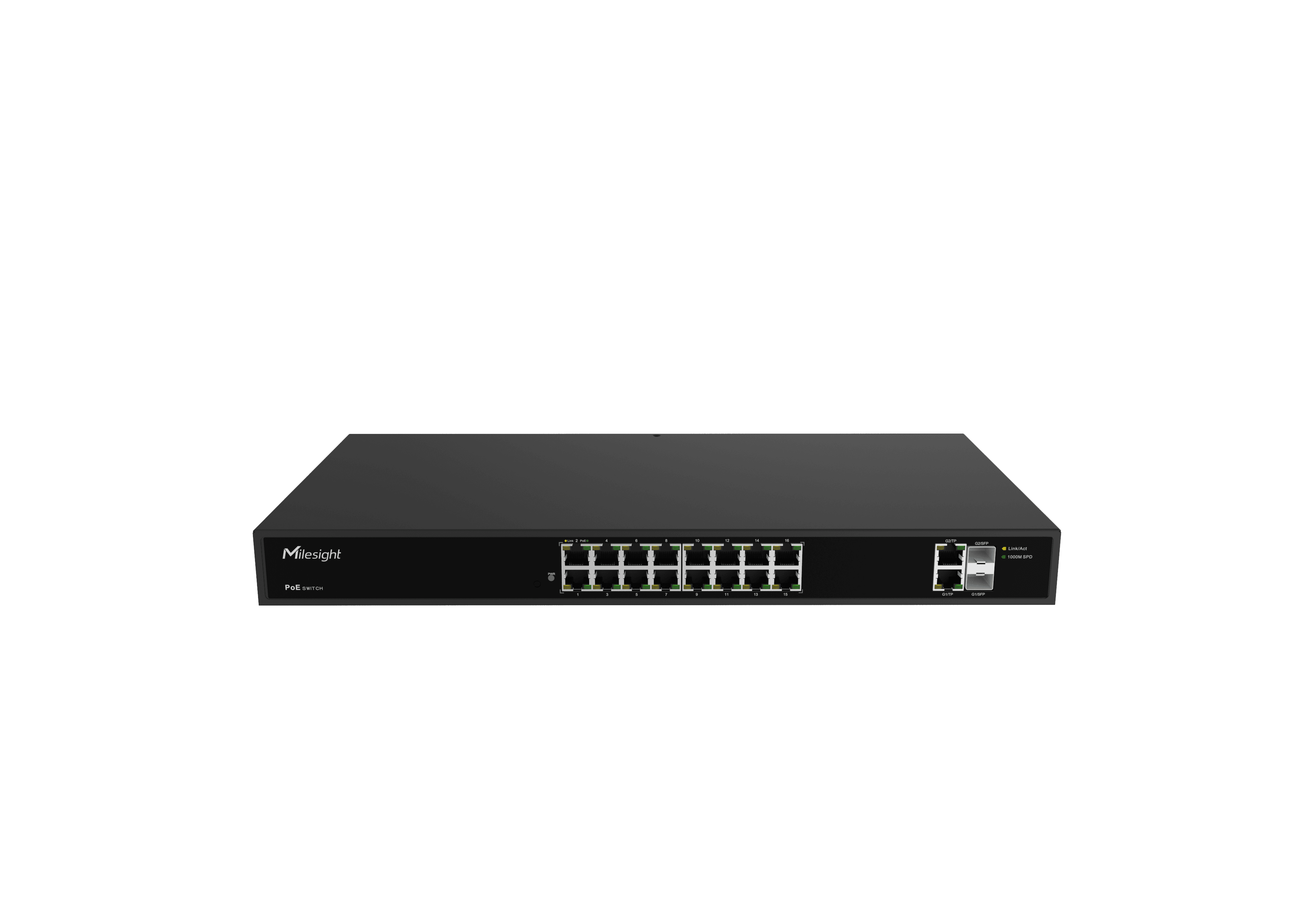 Milesight IoT Milesight 16-Port SFP PoE Switch, MS-S0416-GF