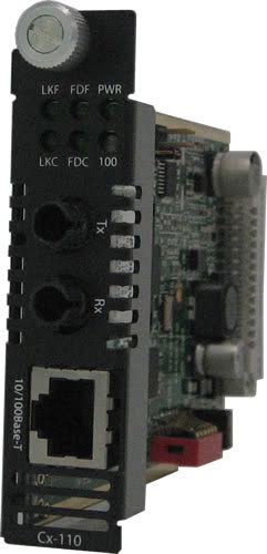 Perle CM-110-M2ST2 network media converter Internal 100 Mbit/s 1310 nm Multi-mode