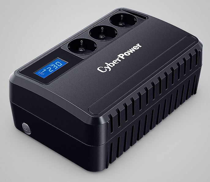 CyberPower USV, BU-Serie,  650VA/360W, Line-Interactive, USB, LCD,