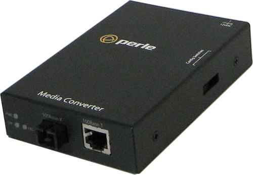 Perle Medien Konverter 100 RJ45/SC Monomode (20km)