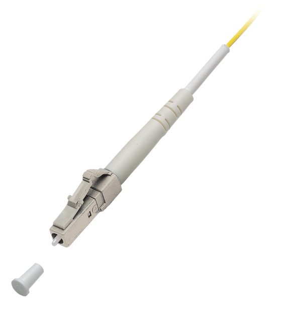 LWL-Pigtail-LC 50/125u, 2mtr. OM3, türkis