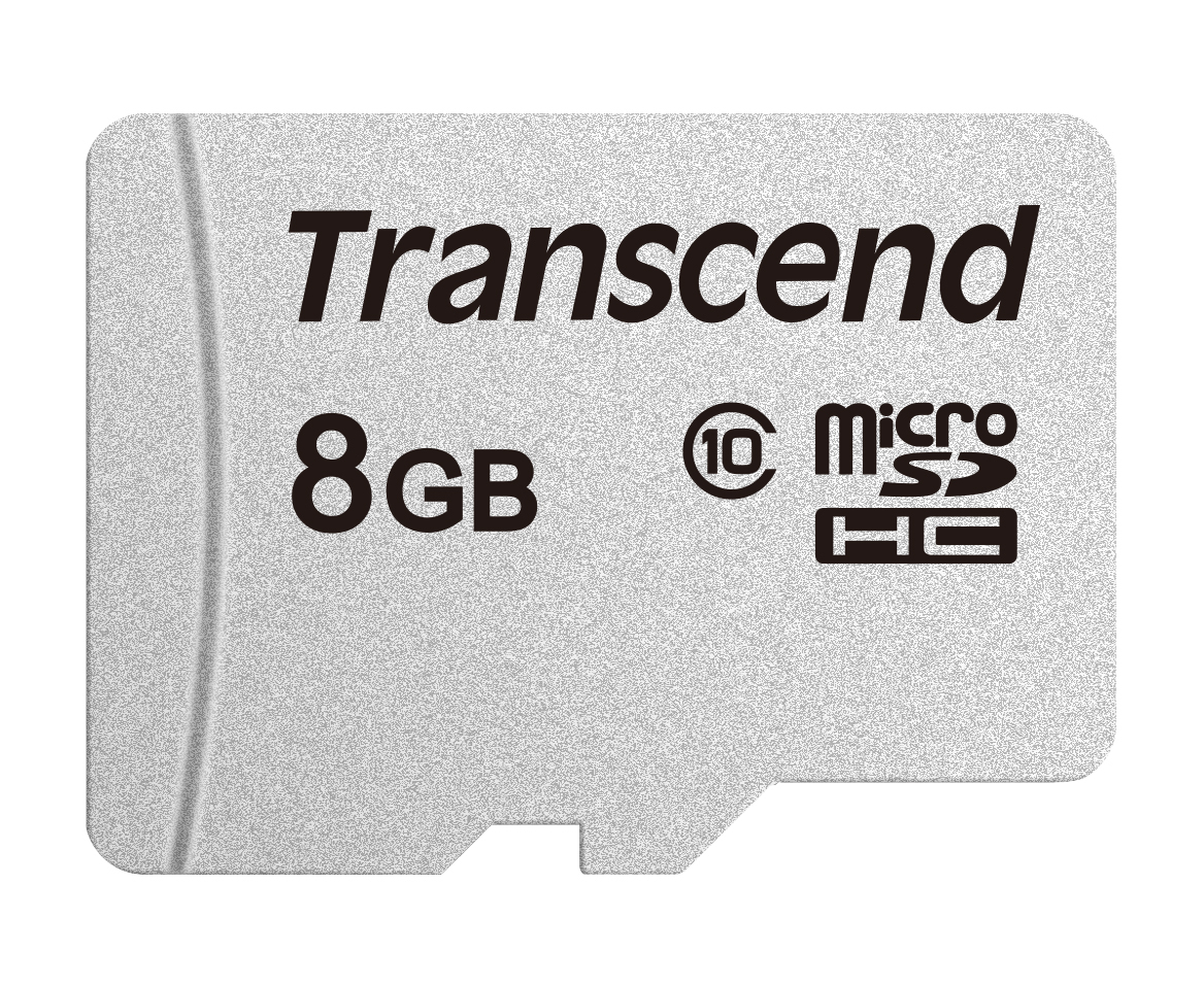 Flash SecureDigitalCard (microSD)   8GB - Transcend 300S