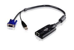 Aten KVM-Switch.zbh.Adapter Cable TPUSB+VGA, mit Composite-Video-Unterstützung,