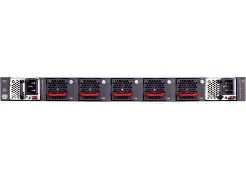 EdgeCore Switch full manged 54 Port  • 48 x 10Gbe  • 6x 100G QSFP28 • 19" 1 HE • Datacenter Switch • Front-to-back • DCS202 • 5835-54T-O-48V-F