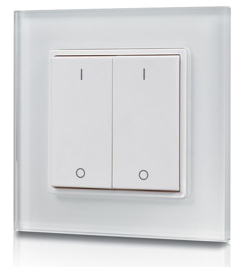 Synergy 21 LED Serie EOS 05 Wandtaster 2-Fach Serie 1