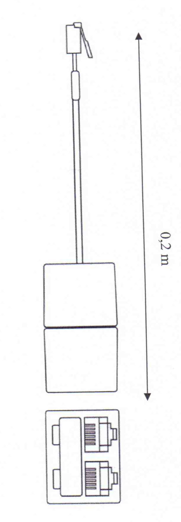S/CONN maximum connectivity 71231-4 cable gender changer RJ10 2x RJ10 Black
