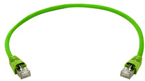 TelegäRtner Patchkabel, SF/UTP Cat.5, 4x2xAWG26/7, 1,0m