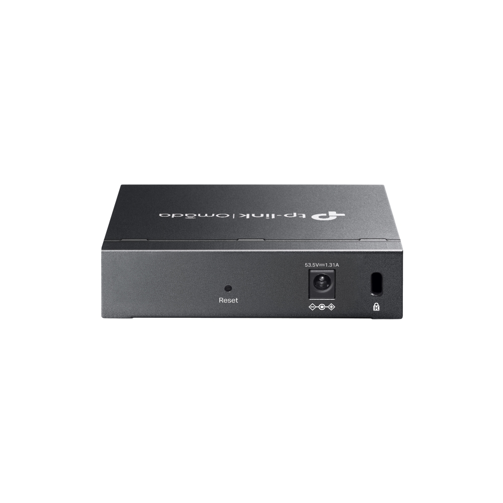 TP-Link Switch full managed Layer2 5 Port • 5x 1 GbE • PoE Budget 65 Watt • 4x PoE at • Lüfterlos, Omada • ES205GP