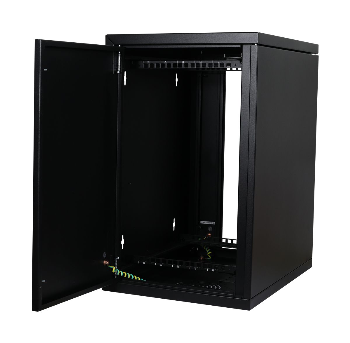 ALLNET 19"Wandgehäuse,  5HE, Vertikal, T370, Schwarz, SMH-Serie,