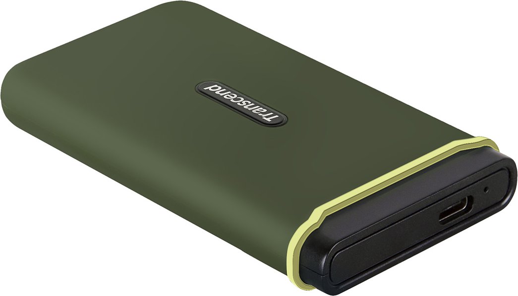 Transcend ESD380C 2 TB USB Type-A to USB Type-C 3.2 Gen 2 (3.1 Gen 2) Green