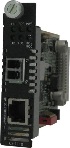 Perle CM-1110-M2LC05 network media converter Internal 1000 Mbit/s 850 nm Multi-mode