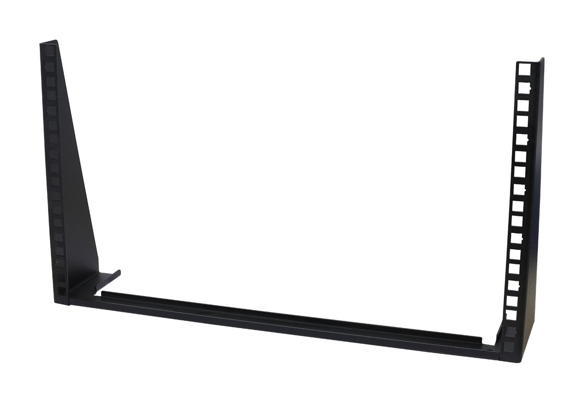 ALLNET 19"Wand Winkel,  6HE, T276mm, Schwarz, SMW-Serie,