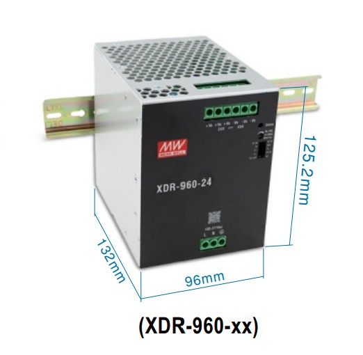 MEAN WELL Power Supply - 48V 960W Hutschiene