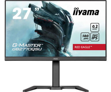 iiyama G-MASTER GB2770QSU-B6 computer monitor 68.6 cm (27") 2560 x 1440 pixels Wide Quad HD LCD Black